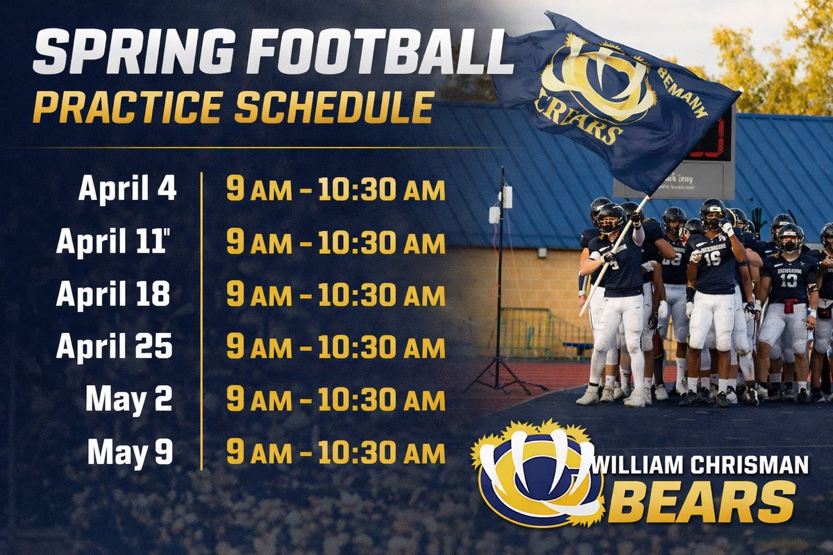 WCHS Bears Football tweet media