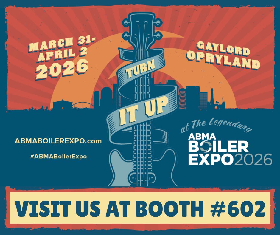Power_Flame_Inc's tweet image. We are only one week away from the ABMA #BOILERExpo in Nashville. Be sure to visit us at Booth #602 to learn more about the latest offerings in #PowerFlame #burners, control systems, and #training.