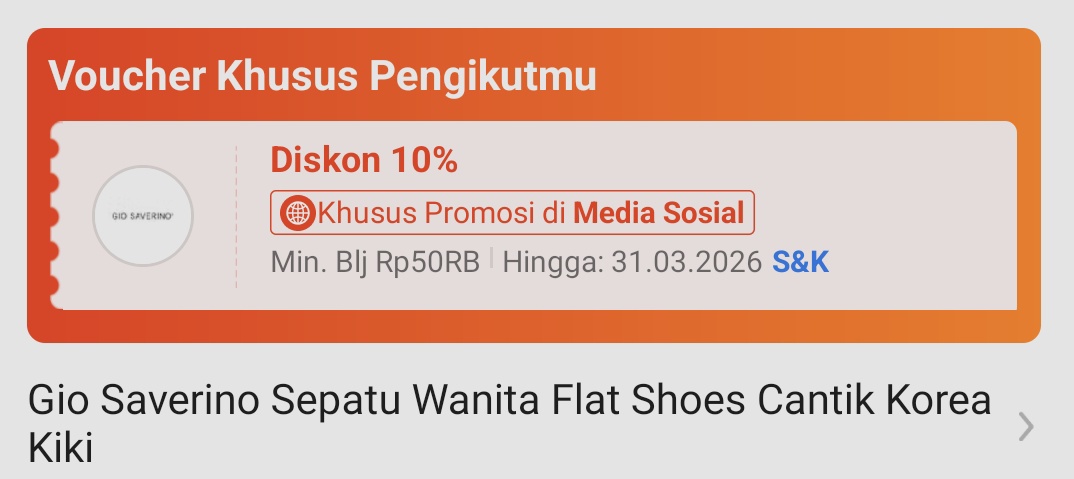 alipyull's tweet photo. ini flat shoes yang aku sering liat dipake akhir-akhir ini 🎀🤍✨
btw ada diskon 10% juga kalo lewat sini 👀💸✨ https://t.co/LSkXOcBtdg
