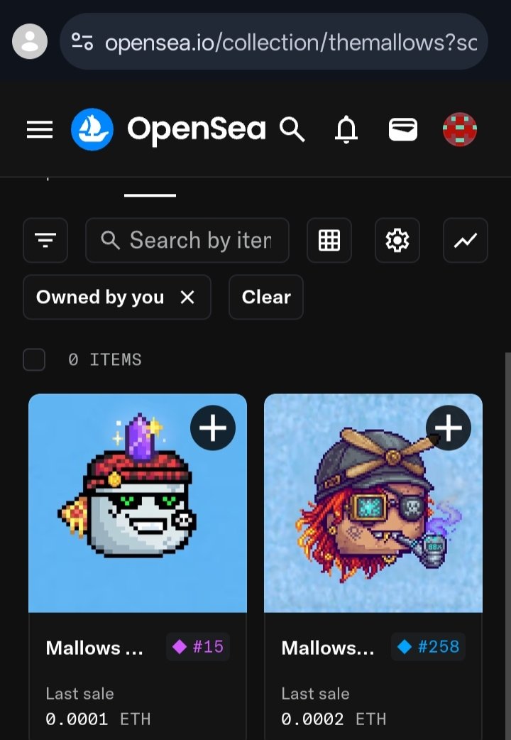 missed the mint,but i swept 2 <a href="/mallowspfp/">THE MALLOWS</a> looks cool🔥