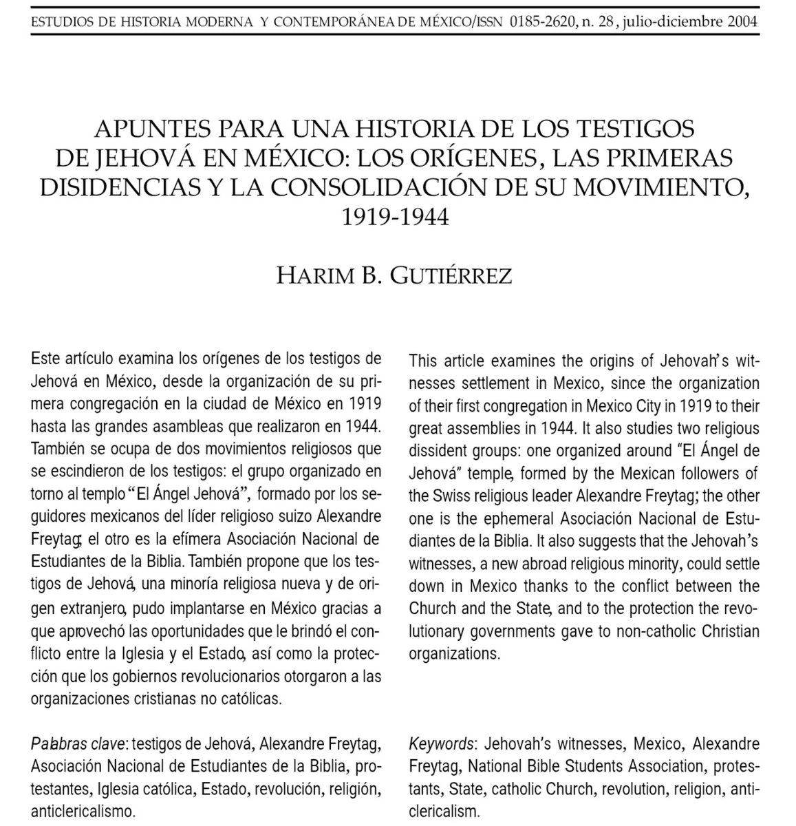 Harim B. Gutiérrez tweet media