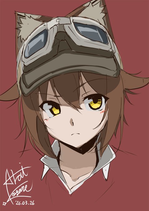 一発ラクガキ7日目('26,03,26)
発散がてらとりあえず顔だけ落描いて終了 