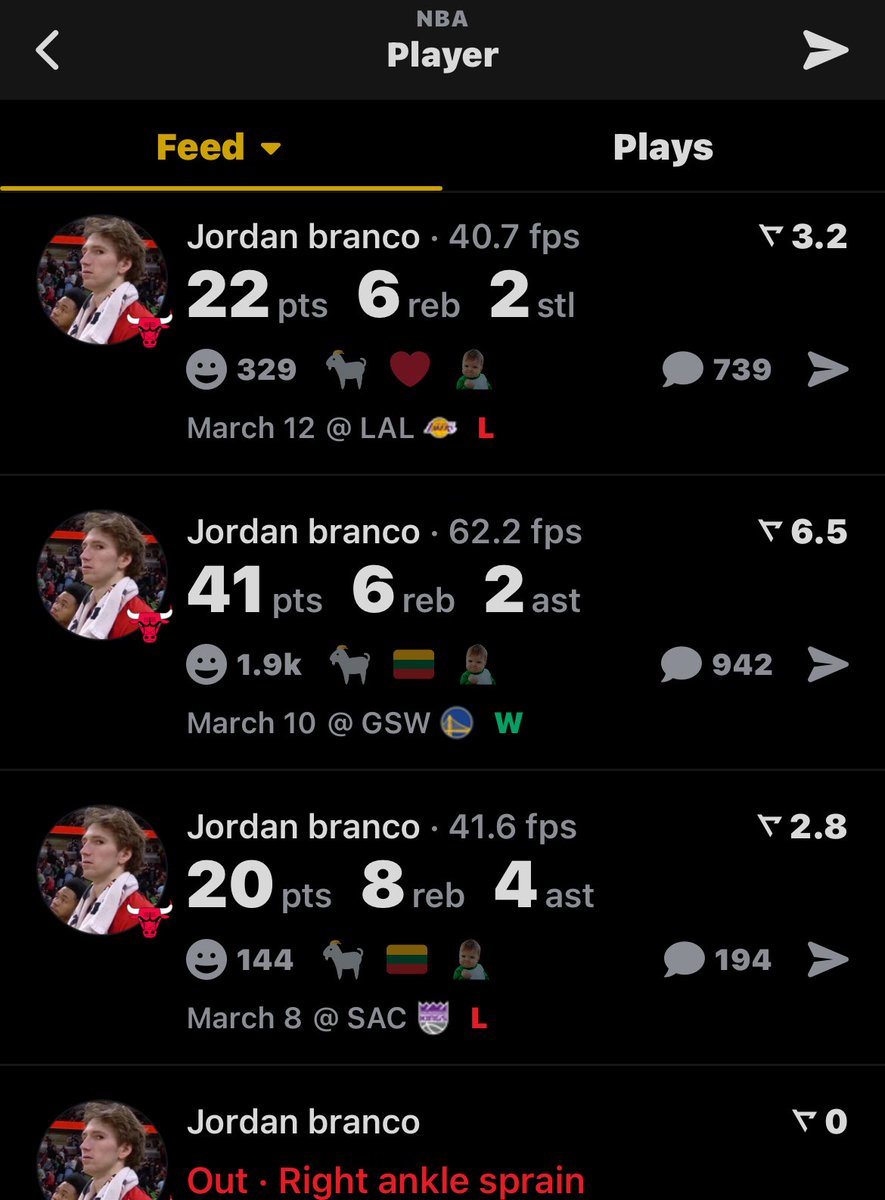 O Bulls ainda me mata (29-42) tweet media