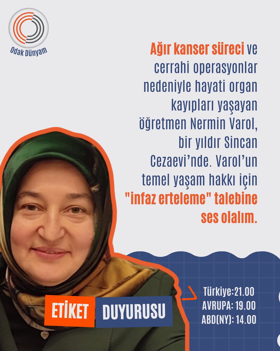 canankplan's tweet photo. NerminÖğretmene Tahliye https://t.co/TpTrNllwAD
