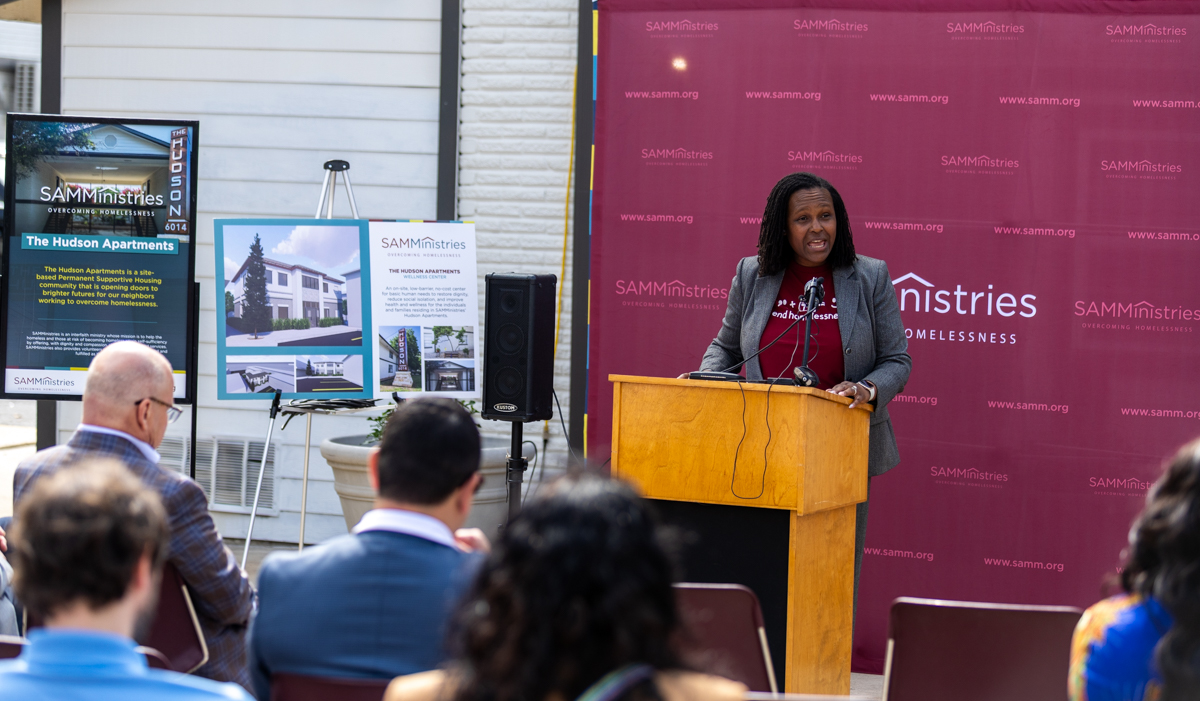 RResilienceFDN's tweet photo. On Feb. 20th, Reach Resilience joined @SAMMinistries, along with leaders and partners across San Antonio, for the grand re-opening of The Hudson Apartments.

A meaningful reminder that when communities come together with compassion and purpose, stability and hope can be renewed. https://t.co/3lgr6RGE0m