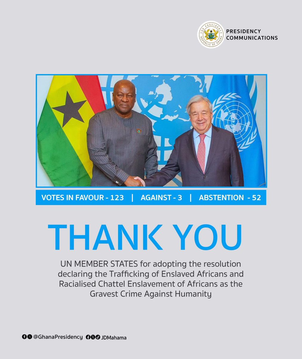 Ghana Presidency tweet media