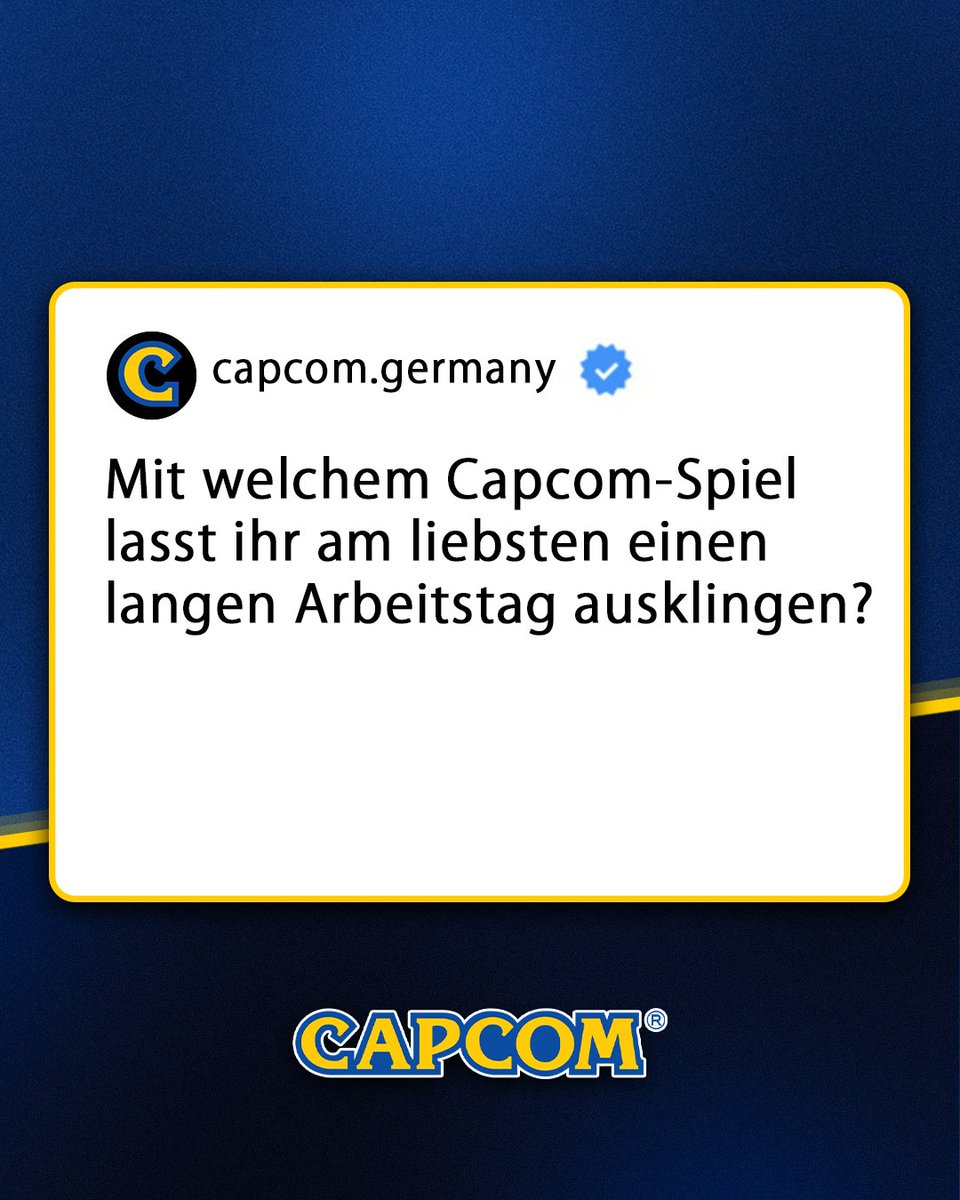 CAPCOM Germany tweet media