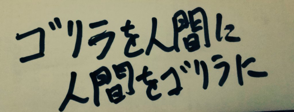 雑味雑味雑味いいいいぃ！それが良いのだ獣道！それで良いのだ獣道！狂おしい程獣道！ ハピゴリ tweet media