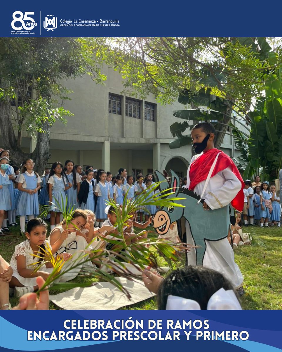 laensenanzabaq's tweet photo. Celebramos el Domingo de Ramos, dando inicio a la Semana Santa, recordando que el amor siempre vence y que Jesús es rey de nuestros corazones.

Abrimos nuestras puertas y, sobre todo, nuestro corazón para recibirlo con fe, gratitud y esperanza. https://t.co/xdbhkOxpMY