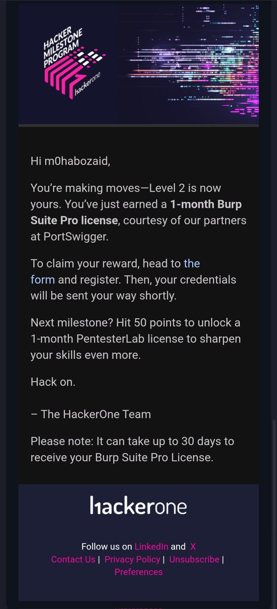 m0habozaid's tweet photo. Thank you @Hacker0x01 ♥️ https://t.co/A5vt7D2yWX