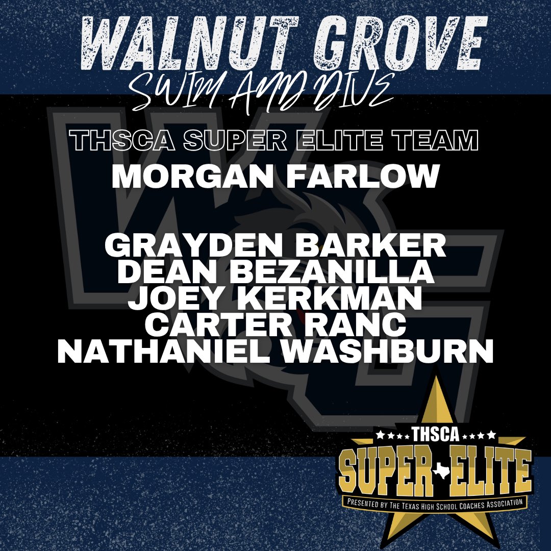 Walnut Grove HS Swim/Dive/Polo tweet media