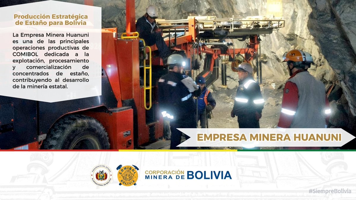 COMIBOL Oficial tweet media