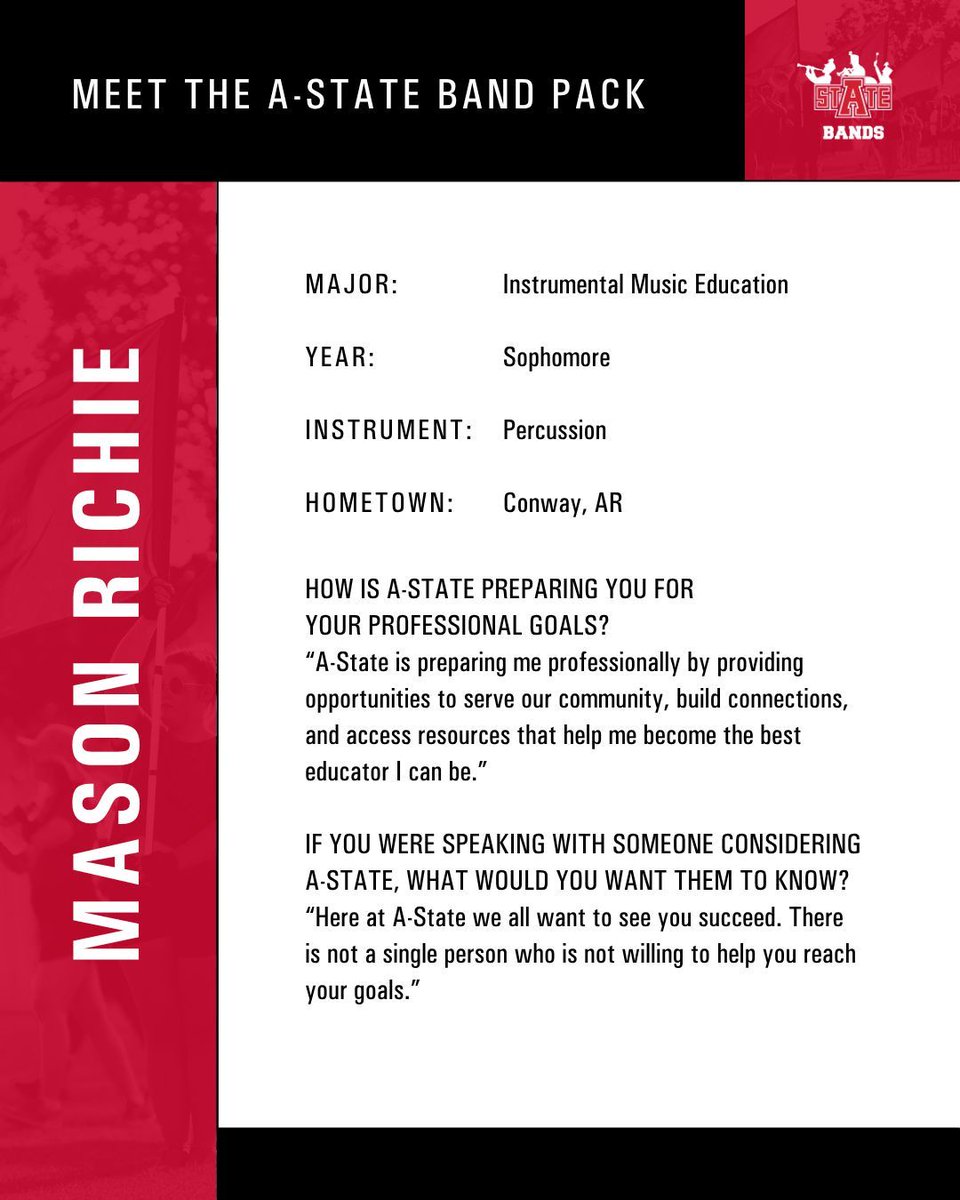 A-State Bands tweet media