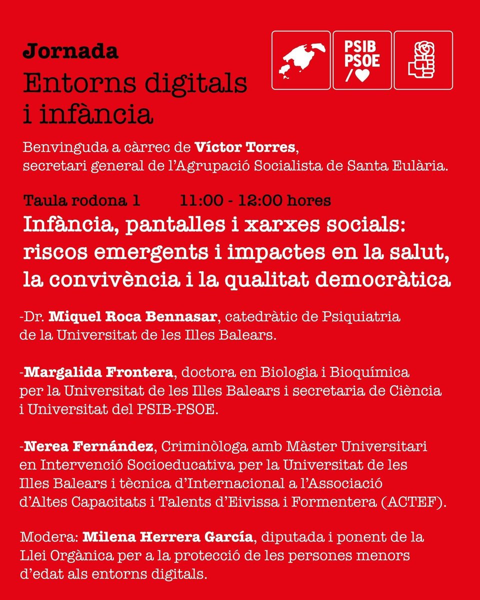 Socialistes d’Eivissa tweet media