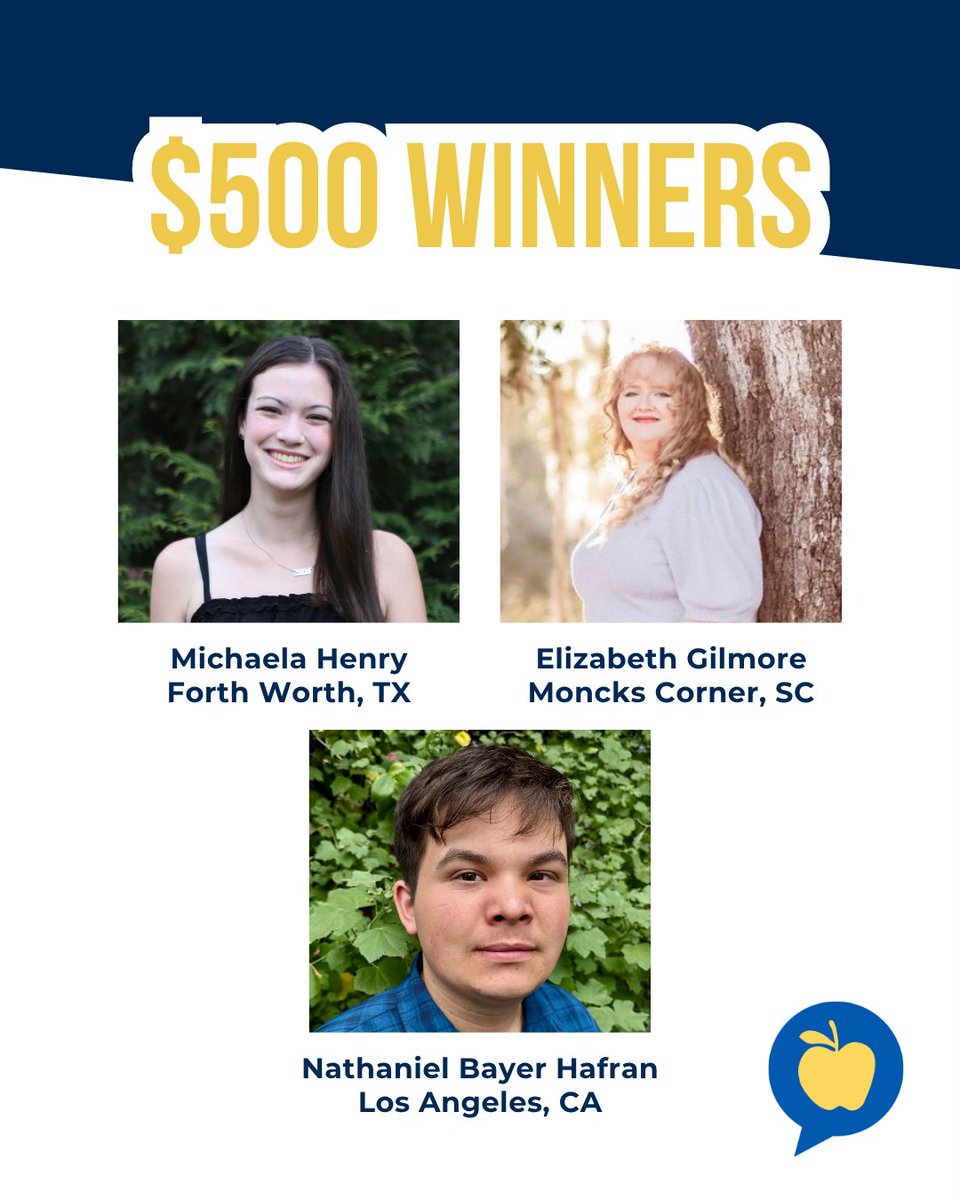 ITrustParents's tweet image. 🎉 We're proud to announce the 13 finalists of the #PSOScholarship! From 235 submissions nationwide, these seniors show what passion + personalized learning can achieve. Congratulations to all! #SchoolChoice #ClassOf2025
