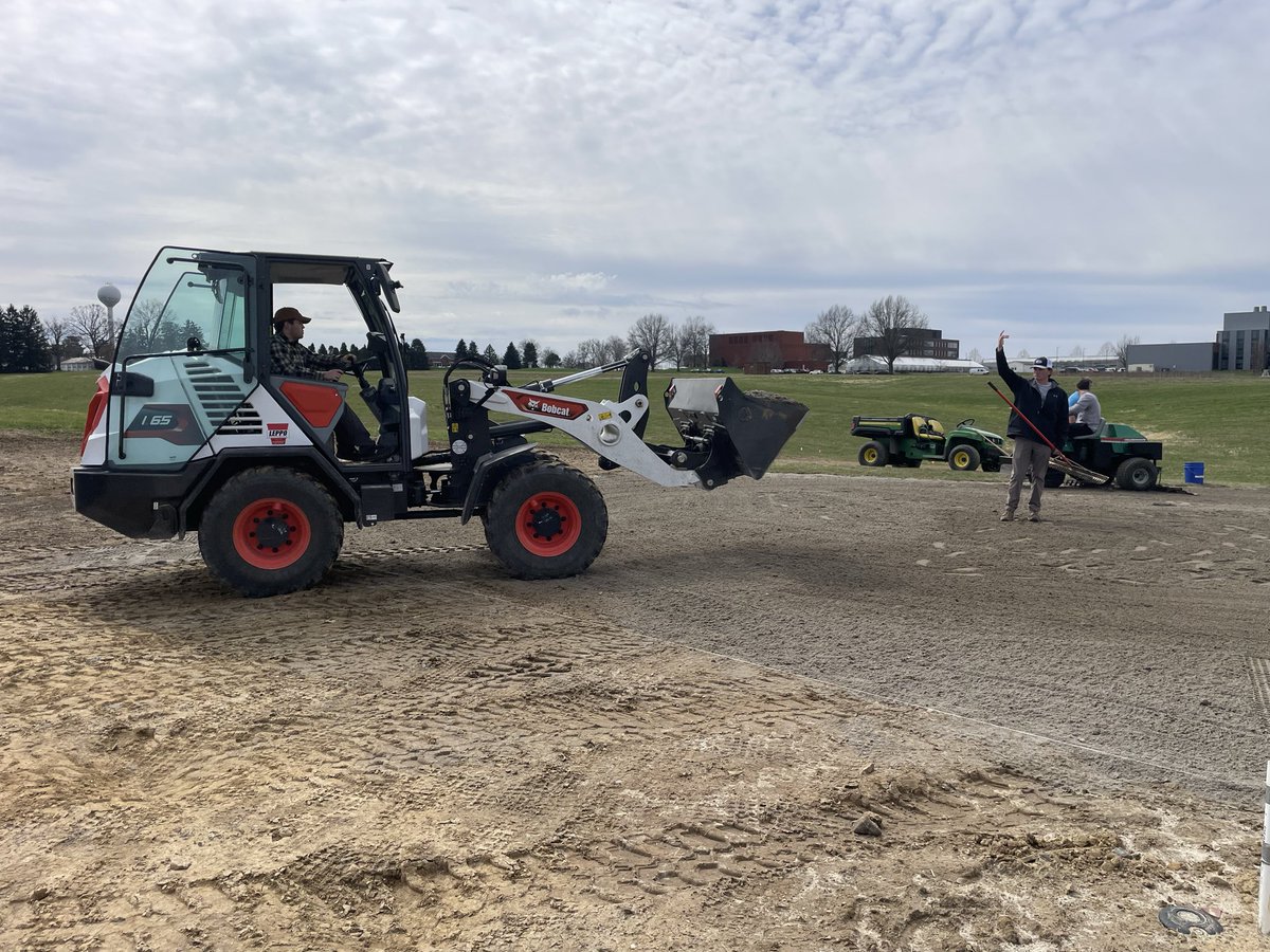 OSU_ATI_Turf's tweet photo. Weather cooperated for seed bed prep finally! https://t.co/7GopvKimhk