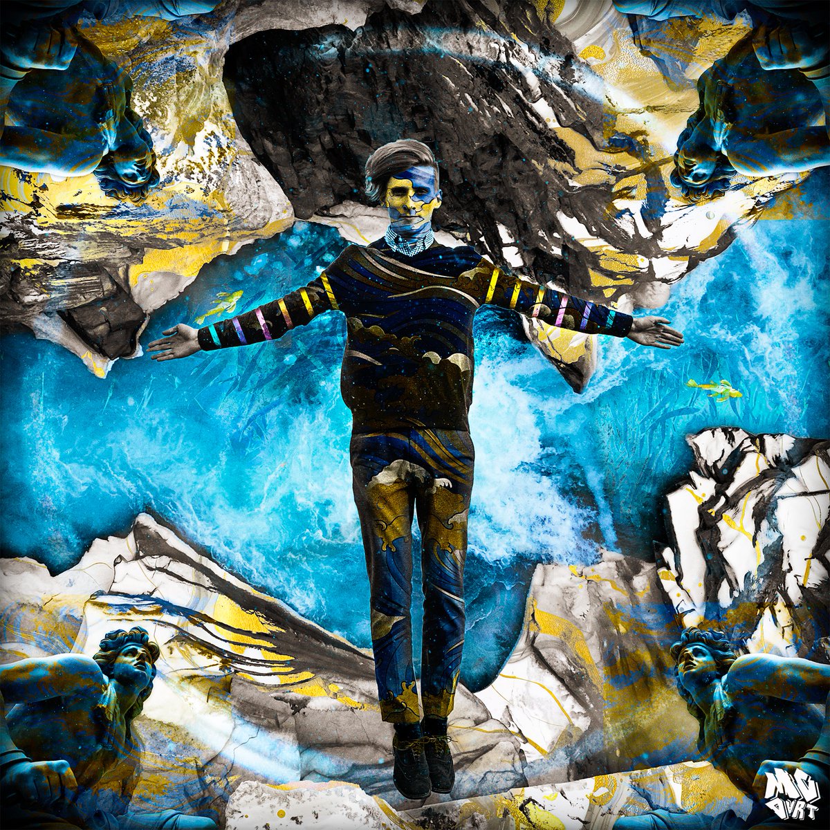 MCDArtStudio's tweet photo. Dear All, New drop "L’apesanteur de l’espoir" ! Limited edition print and NFT. Link in the description. #digitalart https://t.co/QG6Eu76vkM