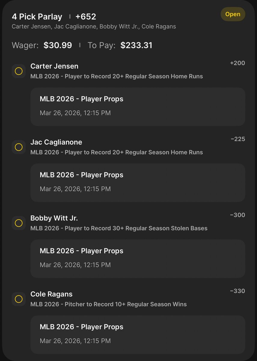 Cole Ragans Enjoyer tweet media