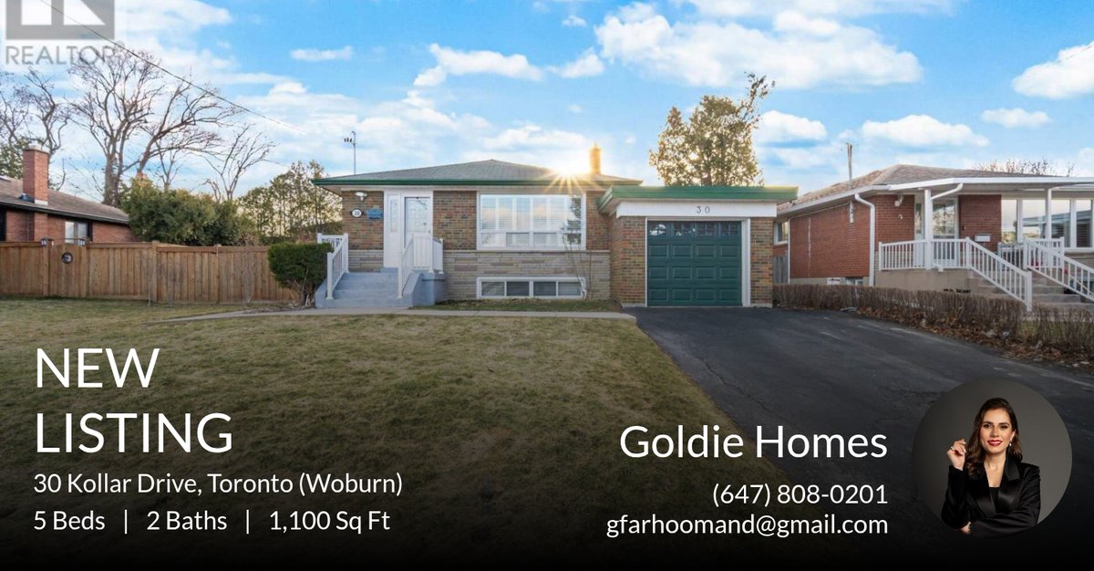 dishgolism's tweet photo. 🚨NEW LISTING 🚨

Take a look at this new property that just hit the market located at 30 Kollar Drive in Toronto (woburn).

Goldie Homes
💭 Thinking of selling? Visit https://t.co/F7928Jl8df
Or Contact Me Directly At:
☎ (647)808-... https://t.co/P7hGGXj4xv https://t.co/6bfZWcF2u8