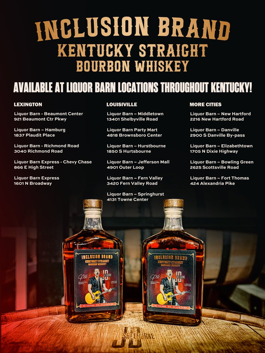 Inclusion Brand Bourbon Whiskey tweet media