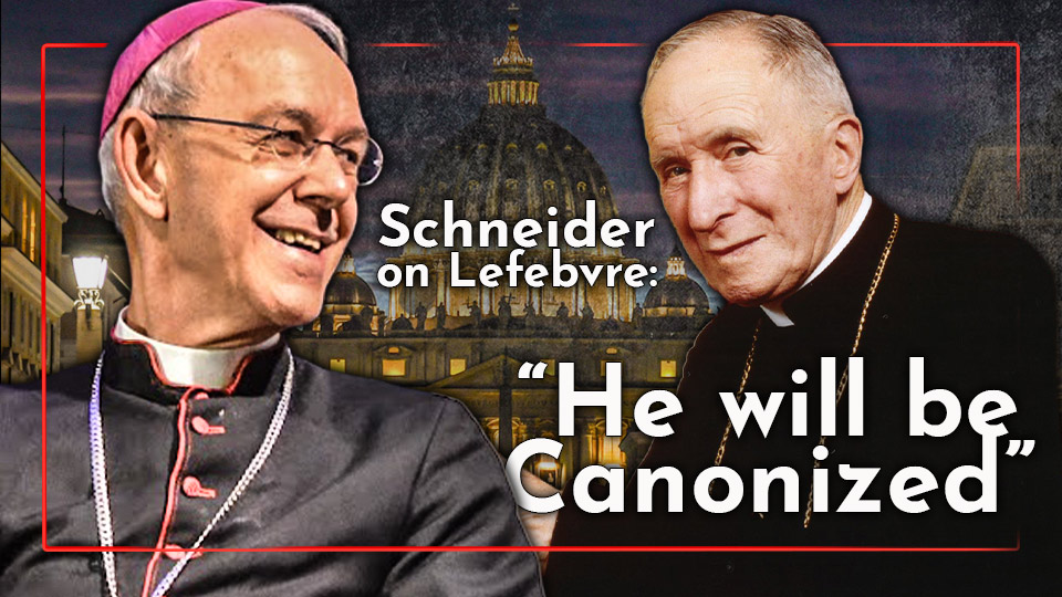 Ah, but then, canonizations are not necessarily infallible, right? At least that's what Schneider writes in his parallel catechism, "CREDO" (Part I, n. 676).