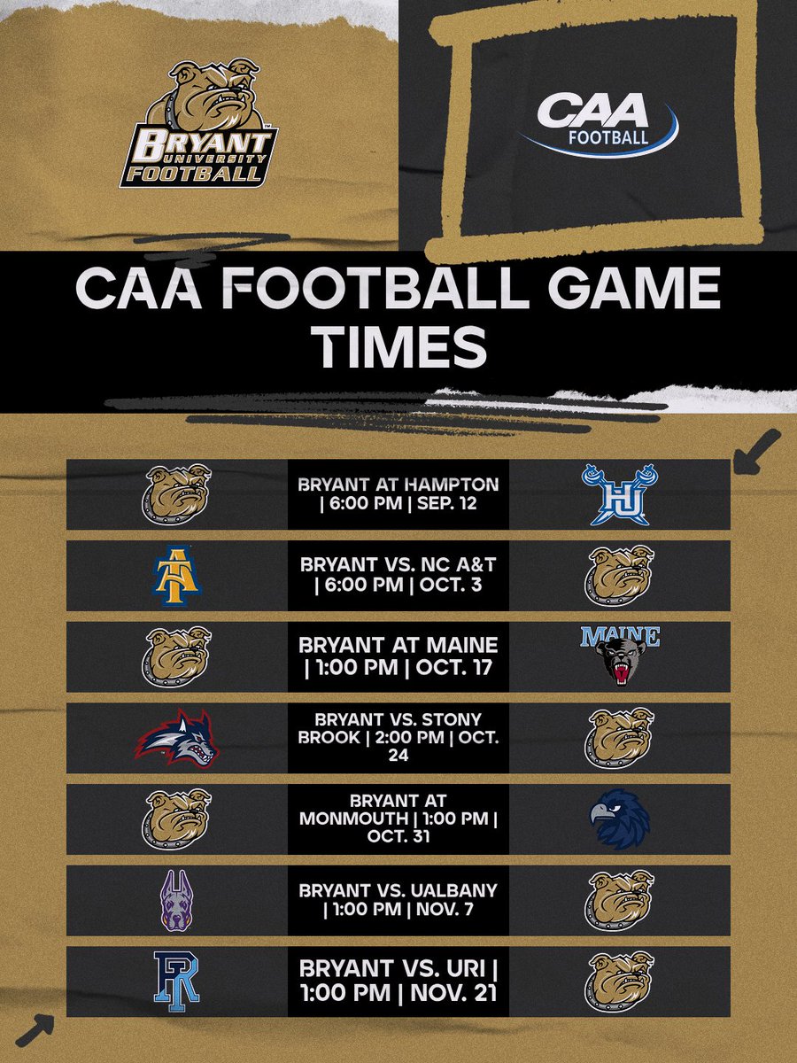 Bryant Football tweet media