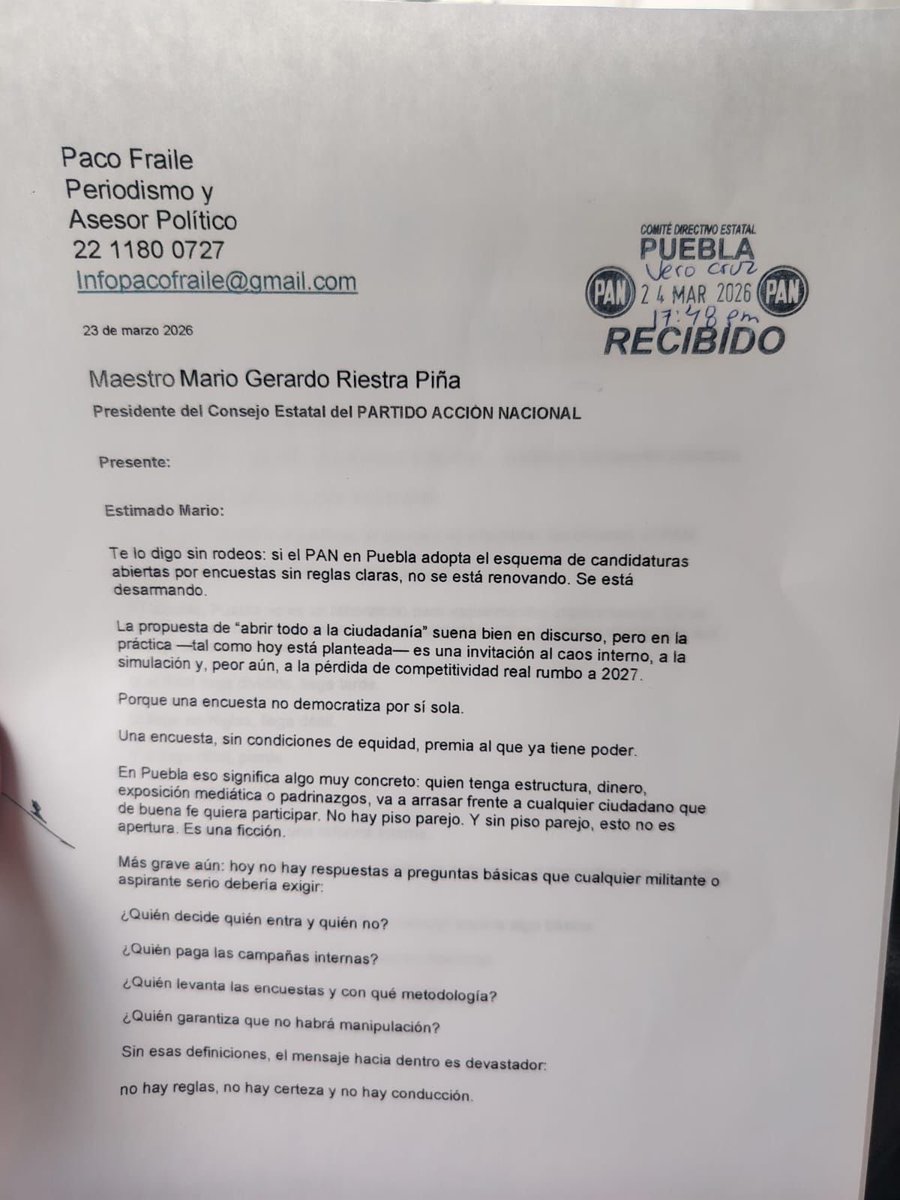 Ricardo Morales Sánc tweet media