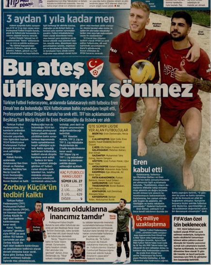 Bu manşeti unutmadık..

Unutma, unutturma...

Tayfun Bayındır’ın yarınki manşetini çok merak ediyorum.

Bakalım ne yazacak...