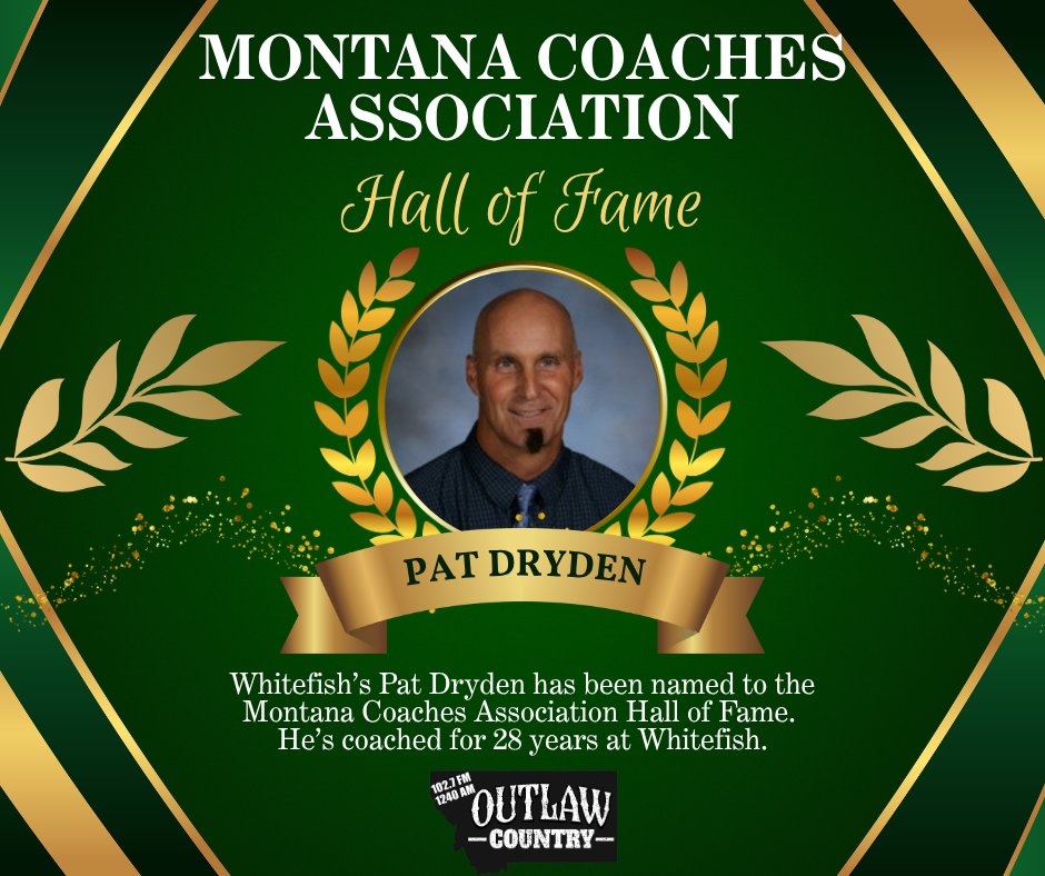 C_Havens22's tweet photo. Congratulations goes out to Whitefish High School's Patrick Dryden on being named to the Montana Coaches Association Hall of Fame! More on this to come later. #Whitefish #WHS #Bulldogs #WhitefishBulldogs #mtsports https://t.co/UrEPxTZHqv