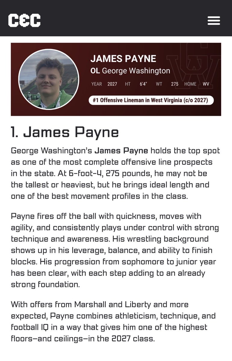 James Payne tweet media