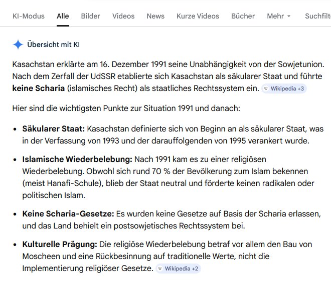 deswgen leben da auch noch so viele..
0 deutsche..in kasachstan
weils so schoen ist..