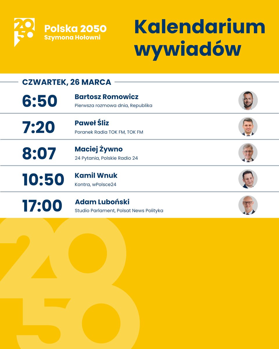 Polska 2050 tweet media