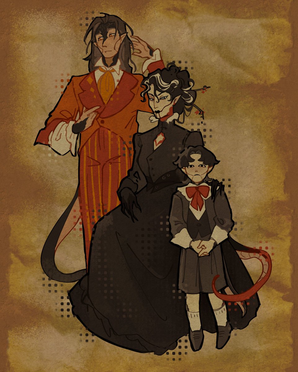 ssgprt's tweet photo. Ezra's family portrait | OC https://t.co/f9dLd1GnUS