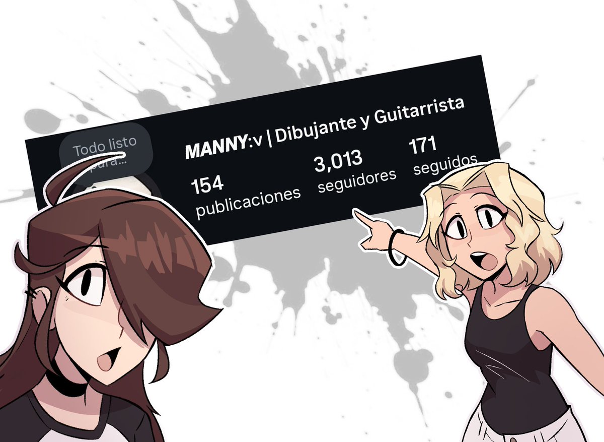 Mannys_Art's tweet image. Se alcanzo los 3k en instagram, gracias por el apoyo :'3 
#letsrock
