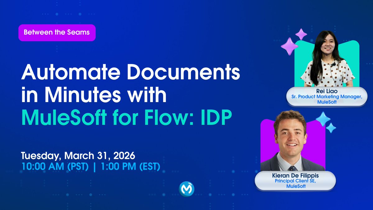 MuleSoft tweet media