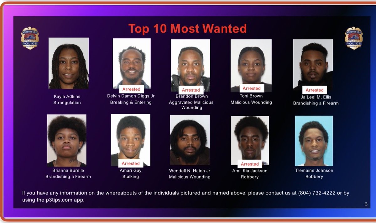 Petersburg Police tweet media