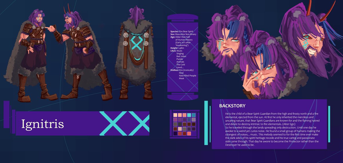 Ignitris - Feuerbär-Geist tweet media