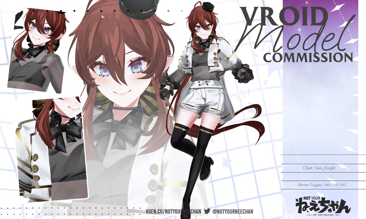 NotYourNeechan🌸🟢VGEN/ VROID ARTIST tweet media