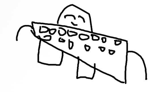 melna_DAU's tweet photo. らいりー画伯 https://t.co/zGdoEwZHS0