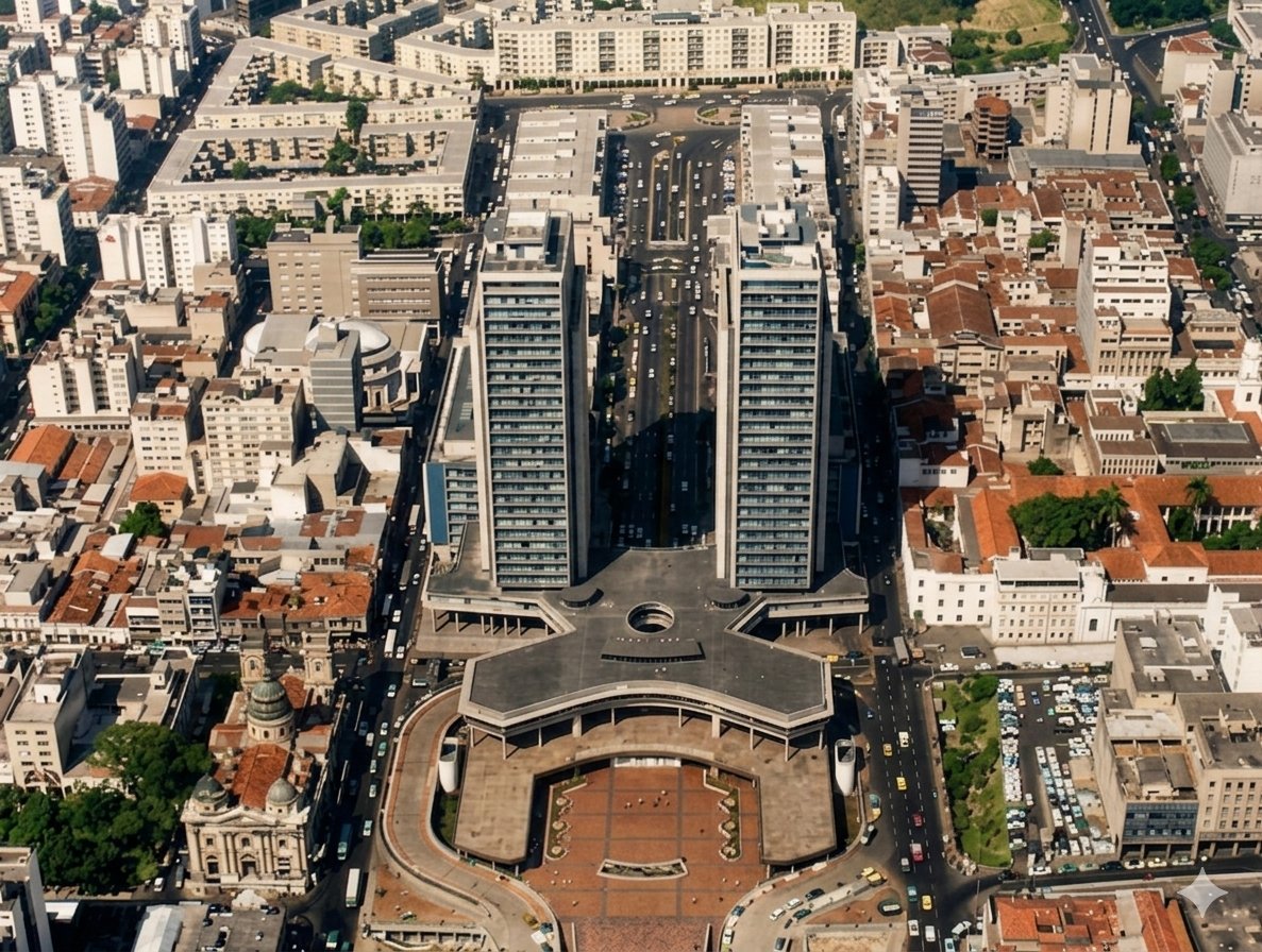 Torres del Centro Simón Bolívar, (1954, Arq. Cipriano Domínguez), los edificios más altos del país por décadas (130 m y 32 pisos),  símbolo de la modernidad. Estructuras sismorresistentes de acero y concreto armado. La obra más ambiciosa de la ingeniería venezolana ese tiempo.