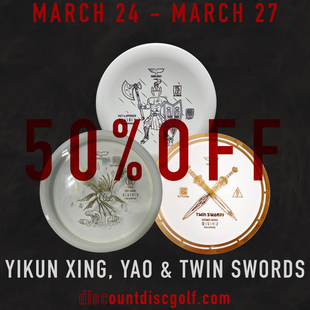 Discount Disc Golf tweet media