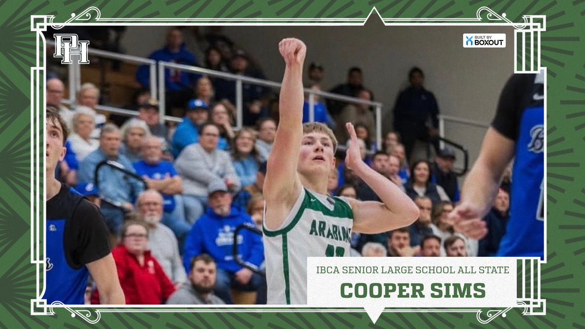 phhsboysbb's tweet photo. Congratulations to senior Cooper Sims for being selected to the IBCA Senior Large School All-State team #GTBH https://t.co/Zs3XZ7Bpi7