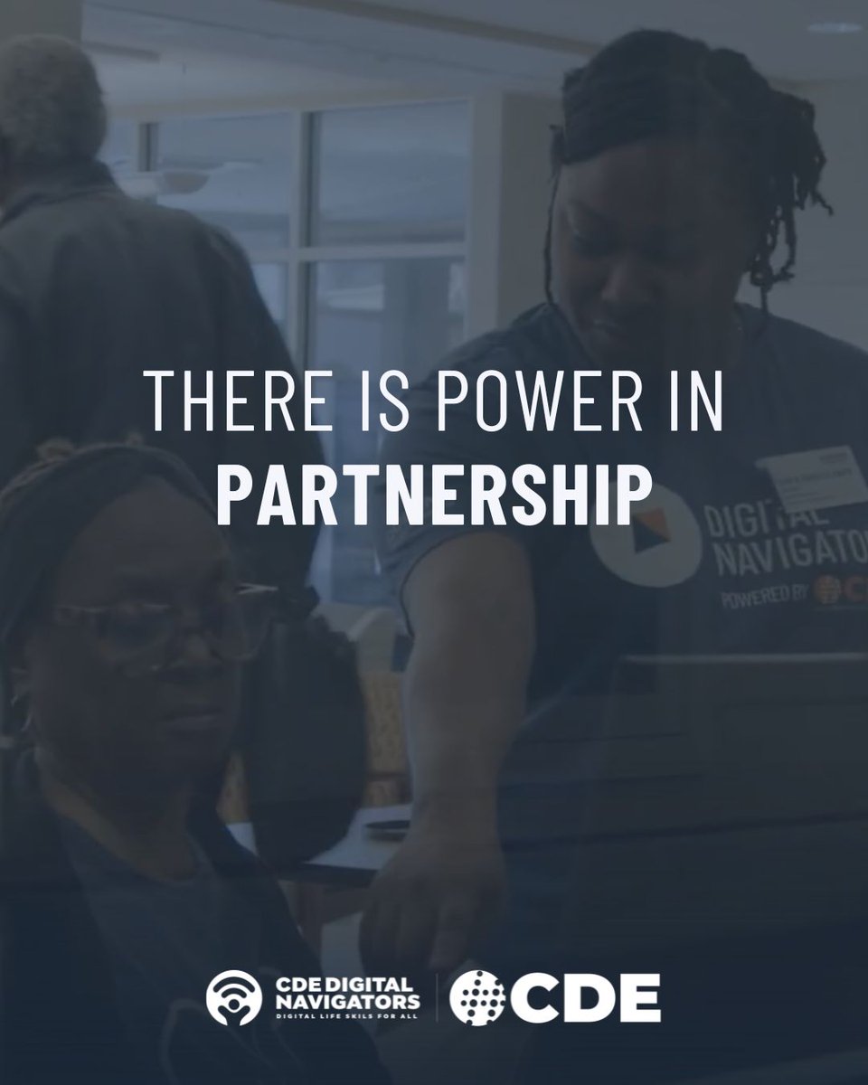 CDEConnects's tweet photo. Strong partnerships make digital opportunity possible.

We’re grateful to work alongside @inlivian, an organization that recognizes access to technology and digital skills as essential to housing stability, economic mobility, and everyday life.  

https://t.co/sGr00VgCq4 https://t.co/XfsULo4nVT
