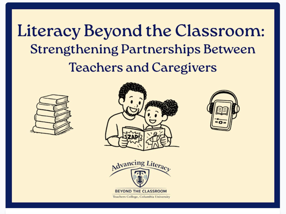 TCAdvancingLit's tweet image. 9. #Families &amp;amp; #caregivers can use #storytelling as a powerful literacy practice that develops #orallanguage, reading &amp;amp; writing skills. It requires no materials or preparation.

advancingliteracy.tc.columbia.edu/blog/literacy-…

#Education #Reading #Writing #Literacy #Educators