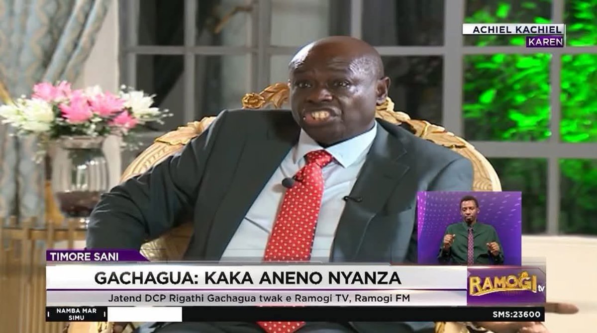 Wamunyoro : “Why did you call me to a tribal show if I am a tribalist?”

Trevor Ombija: “We did not call you you’re the one who asked for the interview.”

Huku mambo ilikuwa mmwechecheeee usitake jua😅