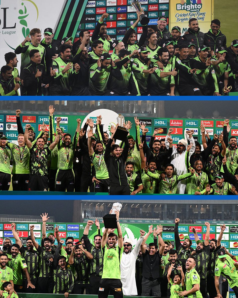 cricinfo's tweet photo. 🏆 2022
🏆 2023
🏆 2025

Lahore Qalandars have won three of the last four PSLs 🙌 https://t.co/iEoxk5Z5kr