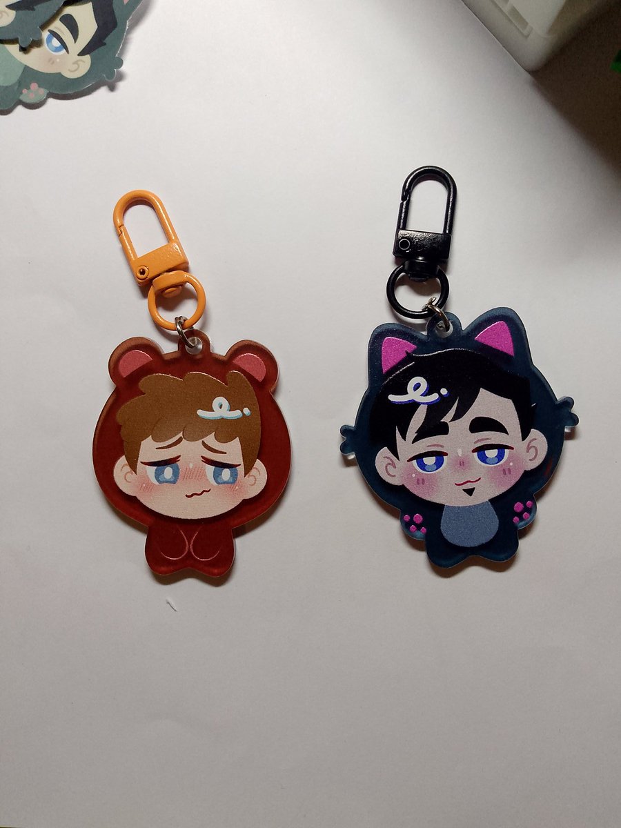 tednui's tweet photo. pieship chibi charms I commissioned from @/kareisuuu HEHEHEHHE https://t.co/dhGwqW2toa
