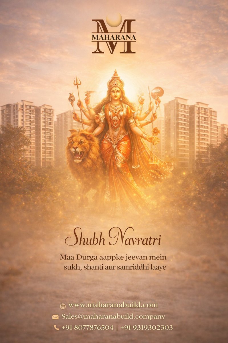 MaharanaBuild's tweet photo. 🌸✨ Wishing you a joyful Ram Navami! May Lord Ram bless your life with peace, prosperity, and strength. 🙏 Let dharma, love, and happiness guide your path always. Celebrate this divine day with devotion and positivity. 🌿🪔 Jai Shri Ram! 🚩💫

#RamNavami #JaiShriRam https://t.co/R8bMPvwVA3