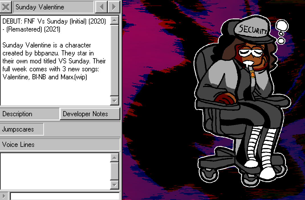 LShadow15's tweet photo. i'm feeling like it's a....
sunday night on valentine's day.
(Sunday Valentine by @bbpnz213)
((Stuff are bound to change and touched up later on, not everything is final rn))
#fnfsunday #fnfmods #fnf #frickbears3 #FiveNightsAtFrickbears3 #BigJersey https://t.co/5kxMzUyb7t