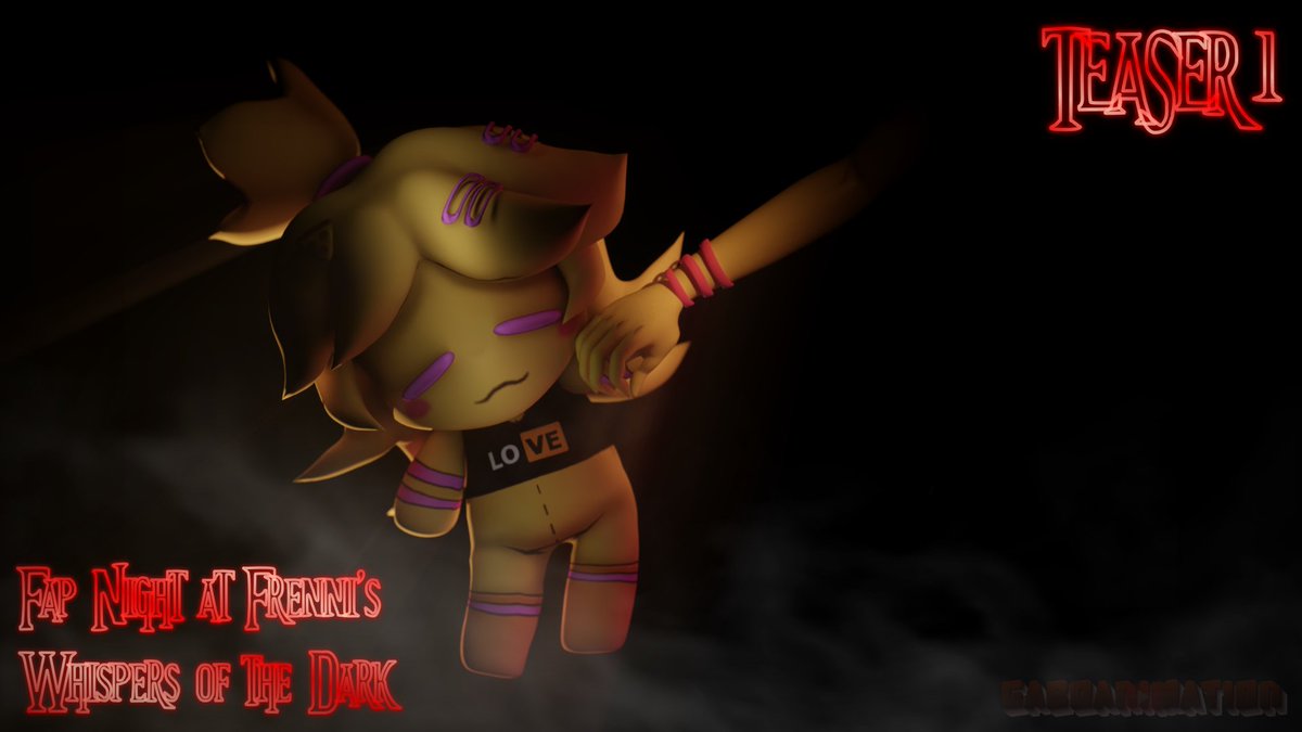 GABOANIMAN's tweet photo. TEASER EN ESTRENO, EL 29 DE MARZO!!! https://t.co/plXWSGaFaq
Estamos muy contentos de presentar el primer teaser de la serie, referenciando al capitulo 3, los espero ;).
models: @FatalFire7 | @CryptiaCurves ❤️❤️❤️
#fnia #fatalfirestudios #frennis #fnaf https://t.co/apbA56FjEw